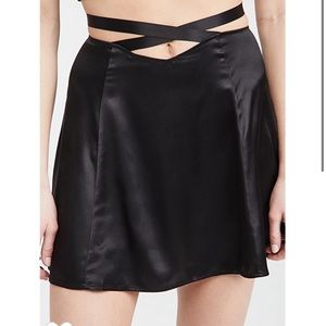 Reformation Tallulah black shirt